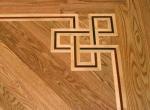 wood flooring custom border