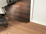 wood floor staining
