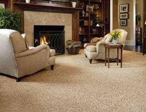 carpeted room