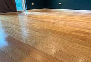 light stain wood floor